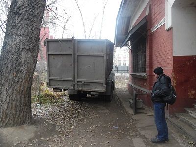 Выселение общежития. Фото: РРП-инфо Выселение общежития. Фото: РРП-инфо