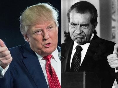 Дональд Трамп, Ричард Никсон. Источник - newsmax.com Дональд Трамп, Ричард Никсон. Источник - newsmax.com