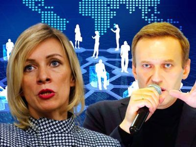 Захарова и Навальный. Фото: apral.ru Захарова и Навальный. Фото: apral.ru