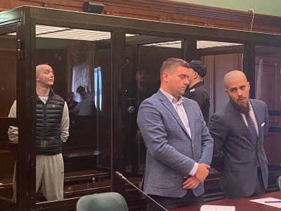 Оглашение приговора по делу Ивана Сафронова, 5.09.22. Фото: t.me/vchkogpu Оглашение приговора по делу Ивана Сафронова, 5.09.22. Фото: t.me/vchkogpu