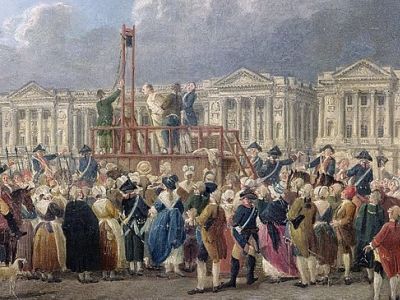 Пьер-Антуан Демаши, "Казнь на площади Революции" (фрагмент): fr.wikipedia.or Пьер-Антуан Демаши, "Казнь на площади Революции" (фрагмент): fr.wikipedia.or