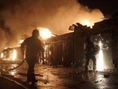 Последствия ударов по Киеву, Фото: ДСНС по Киеву