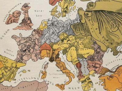 Карта Европы в 2014. Автор: Вальтер Трир. Источник: wikimedia.org