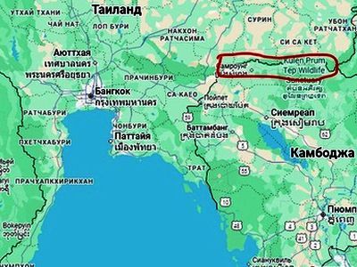 Столкновения на границе Таиланда и Камбоджи. Фото: dzen.ru